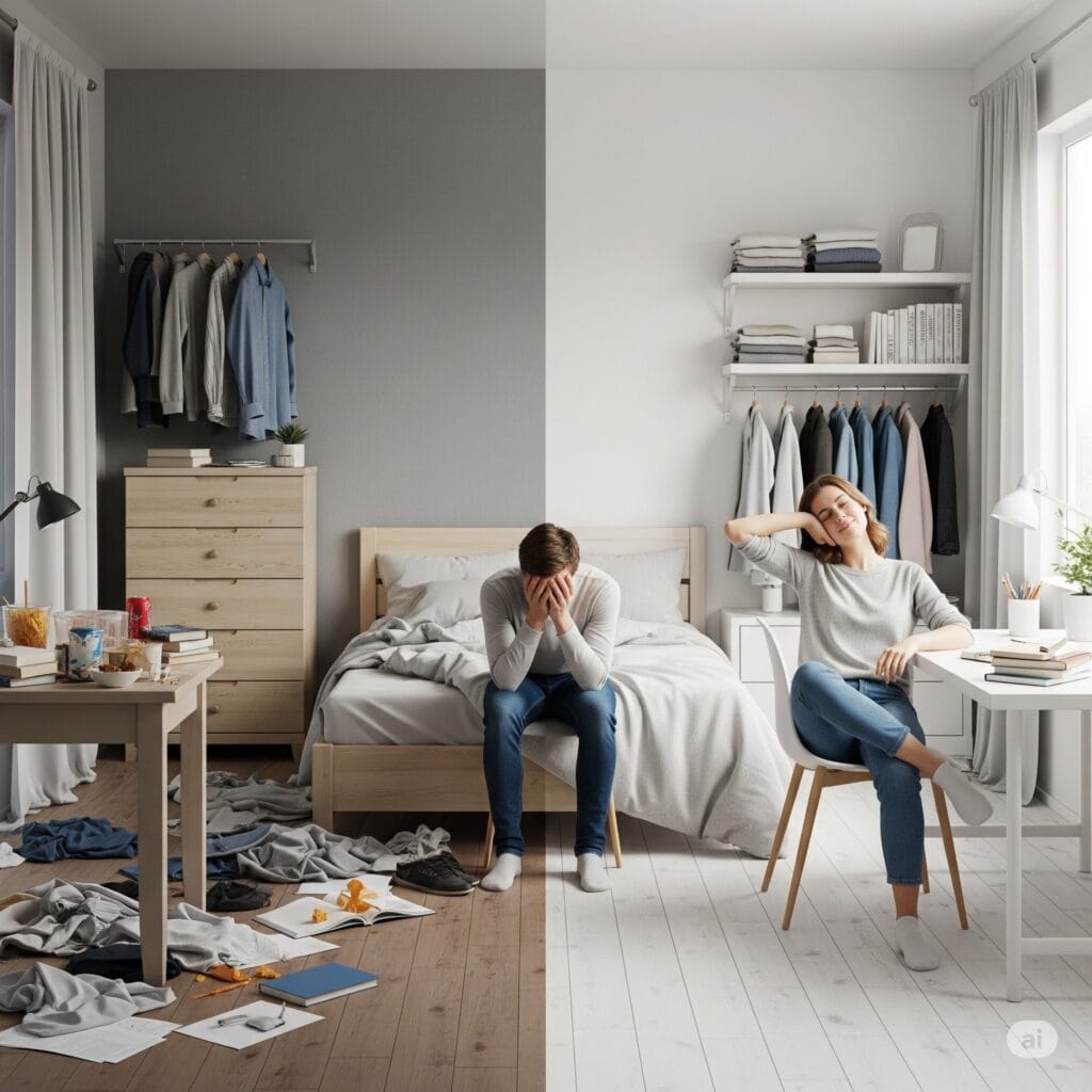 Mental Vs Physical clutter