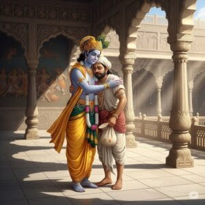 Srikrishna and Sudama friendship 